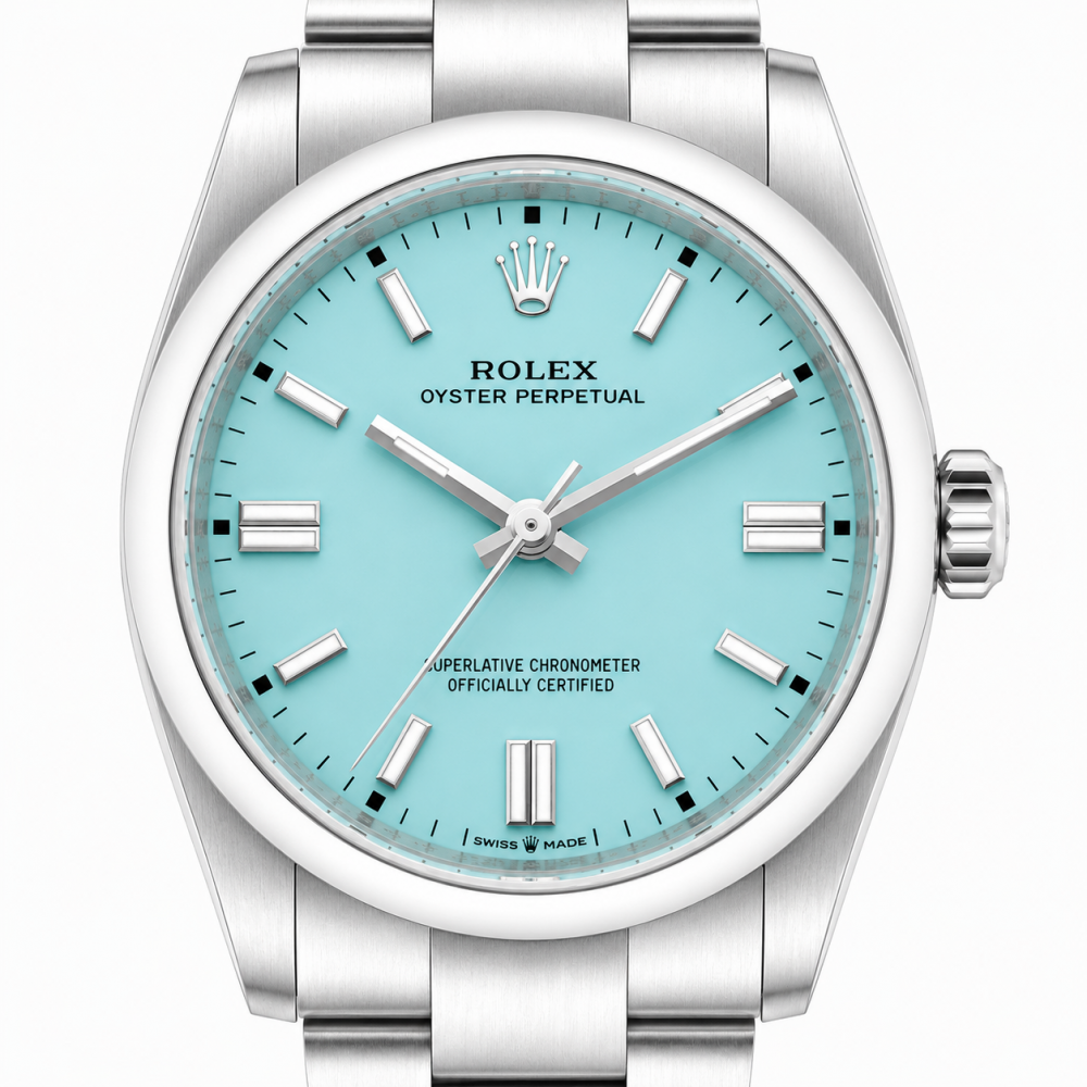 Rolex Oyster Perpetual 36MM Tiffany Dial 126000 Watch